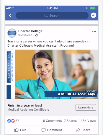 Facebook slideshow ads